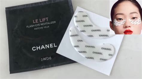 chanel flash eye|chanel le lift patches.